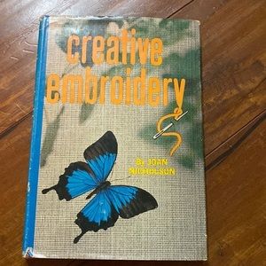 Creative Embroidery vintage hardcover‎ book